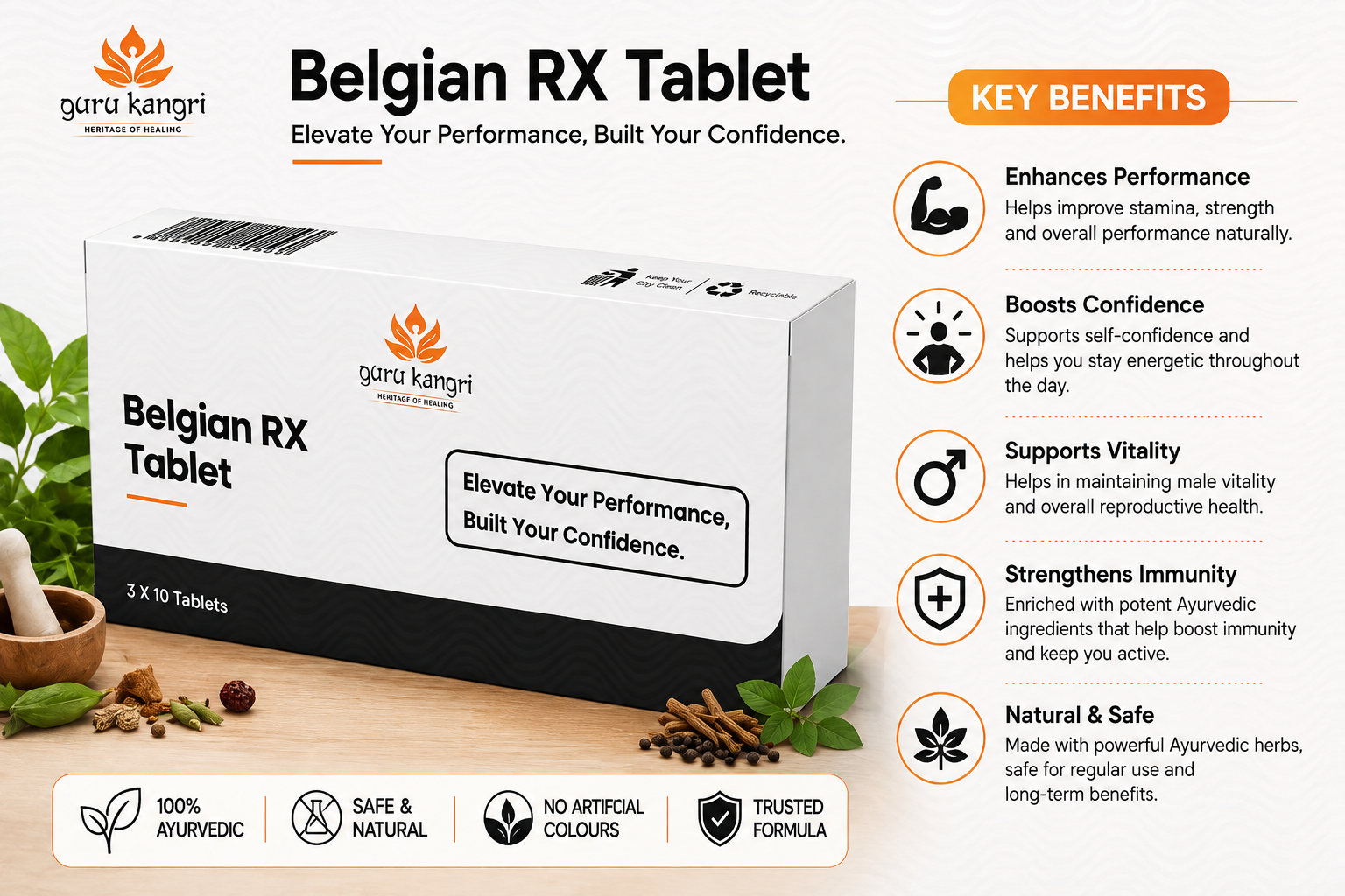 Guru Kangari Belgian Rx Tablet - Image 2